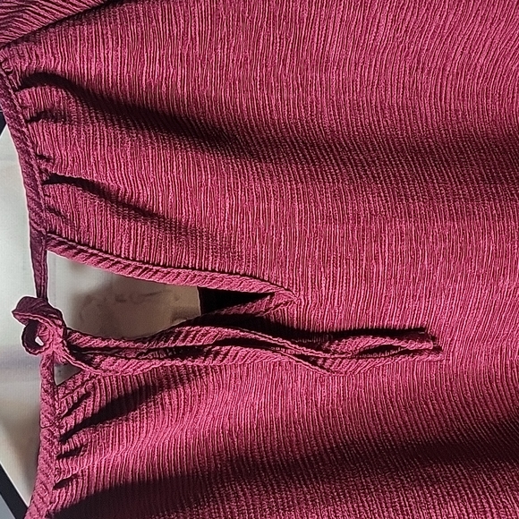 Marc New York red plum blouse - Picture 8 of 9